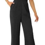 PINKMINK Take Care Backless Halter Neck Jumpsuit in Black size medium Photo 0