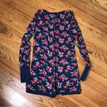 BDG  Floral Pattern Long-Sleeve Romper Photo 5