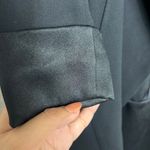 Wilfred  Aritzia Chevalier Jacket Blazer Crepe Open Front 3/4 Sleeve Photo 6