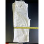 ZARA Women's White Jeans/Pants High Rise/Flare Size 4 x 33" SKU 2640 Photo 4