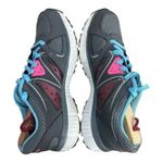 Skechers Women Shoes Size 6 Sport Flex Sole Grey Pink Leather Synthetic Sneakers Gray Photo 4