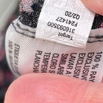 Knox Rose Charcoal Grey Floral Print Embroidered Smocked Midi Dress Size Small Photo 5