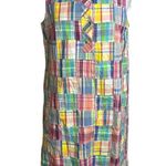 Sara Campbell The Freya Dress in Madras pink plaid patchwork dress Sz S Photo 4