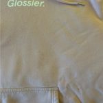 Glossier hoodie Pink Size M Photo 3