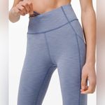 Lululemon Invigorate High-Rise Crop 23" Heathered Water Drop Size 6 Photo 4