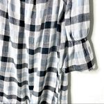Love In Buffalo Check Off the Shoulder Dress Size Small Photo 4
