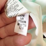 Chico's Black Label Tropical Print Dress Size 12 White Green Botanical NWT Cruise Photo 6