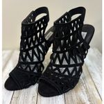 Steve Madden  Bootie Style Open Toe Stiletto Heels Size 9M Photo 0