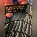 Green Peacock Print Tank Dress Beach Coverup Size XL Photo 3