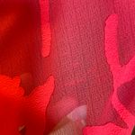 Waverly Grey Halter Keyhole Red Jacquard Flapper Cocktail Dress Photo 13