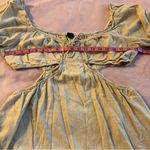 Wild Fable  beige long sleeve mini dress with side cutouts size XXL boho festival Photo 6