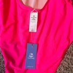 Eomenie One Piece Swimsuit Cut Out Ruched Tummy Control Hot Pink M Size M Photo 6