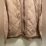 Free People Linear Quilted Bomber Jacket Size Small In Blush Photo 5