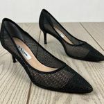 Nina Niley Evening Lined Mesh Cap Toe & Heel Pumps US7.5M/EUR37.5 Black $99 Photo 0