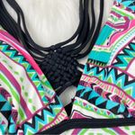 Hula Honey Women's Aztec Print Tankini Top Multicolor Size XS Photo 3
