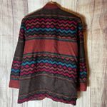 Index By Melrose Vtg Southwestern Blazer Jacket Size M Womens Lined One Button Size M Photo 3