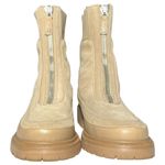 Sam Edelman Sam Edleman Boots Womens 8 Leone Leather Chunky Mid Calf Combat Shoes Tan Photo 4