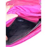 Think Royln Quilted Puffer Crossbody Bag – Hot Pink – 12x10x3 Photo 3