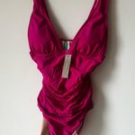 J.Crew Women’s Ruched V-Neck One Piece Size 6 Photo 3