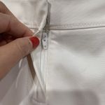 Lafayette 148 Size 0 Manhattan Pants Flat Front High Lo Ankle White Trousers Photo 5