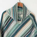 Cato | Patterned Poncho Photo 2