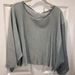 Wynne Layers Striped‎ Ribbed Knit Top Long Sleeve V Photo 0