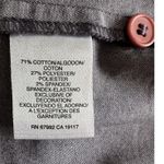 Sigrid Olsen Sport Womens Gray Denim Jacket Zip Long Sleeve Cotton Blend Large Photo 3