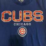 4her Chicago Cubs Blue Fitted T Photo 6