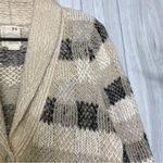 Anthropologie Far Away From Close Bent Plaid Duster Cardigan size M Medium Photo 9