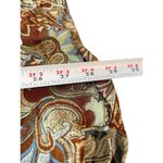 VTG 90s Anage Too Earth Tone Semi Sheer 3/4 Sleeves Sequin V Photo 11