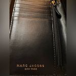 Marc Jacobs  Black Leather Zip Around Wallet Photo 3