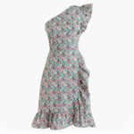 J.Crew x Liberty of London Asymmetrical Ruffle Dress, Sz 8 Photo 2