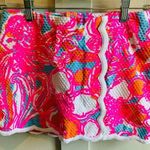 Lilly Pulitzer Skort Size 0 Pink Octopus Tropical Design With Scallop Detail Photo 0