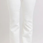 Judy Blue High Waist White Side Slit Slim Bootcut Denim Jeans NWT size 7/28 Photo 0