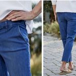 Frank & Eileen  Wicklow Italian Denim Crop  size 8 Photo 2