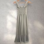 Show Me Your Mumu  Claire‎ Midi Dress Chiffon Moss Green Sz XXS Photo 3