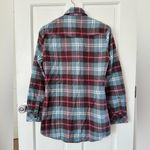 NEW! Matchstick Women’s Plaid Flannel Shirt 100% Cotton Blue Pink Size XS Photo 5