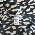 Victoria's Secret Y2K Victorias Secret Women Slip Cami Top XL Black Leopard Satiny Fairygrunge Photo 6