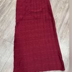 Topshop  Deep Red Maxi Skirt Photo 6
