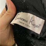 Laurence Kazar  Vintage Black Silk Fully Beaded Maxi Dress size Small Photo 10