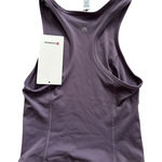 LULULEMON Nulux Cropped Purple Run Tank Size 4 NEW with tags Photo 0