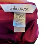 Delicates Vintage Iridescent Holographic Purple Lingerie Intimates Slip Dress Photo 4