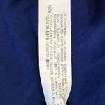 ZARA Basic Blue Sleeveless Open Knit Shoulders Top Blouse Size Small S Womens Photo 4