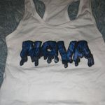 Handmade NOVA (VILLANOVA) Drip Racerback Crop Top Photo 0