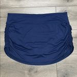 Land’s End Adjustable Side Tie Lined Swim Skirt Navy Blue Size 18W‎ Photo 1