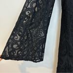 Lovers + Friends Holy Bell Sleeve Black Lace Mini Dress Size Small Photo 5