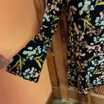 Xhilaration Vtg Y2K bright floral bell sleeve mini dress Photo 4