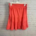 Fresh Produce  Coral pink tiered swing skirt size Small USA flirty girly chic Photo 5
