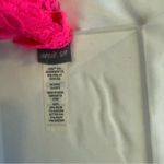 Aerie NWOT  Lace Hot Neon Pink Y-Back Racerback Bralette Photo 2