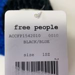 Free People  Cozy Up Pom Beanie blue black NWT Photo 4